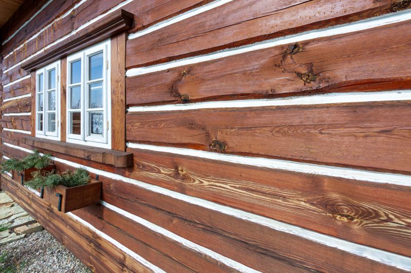 Pine Wood Siding Installation